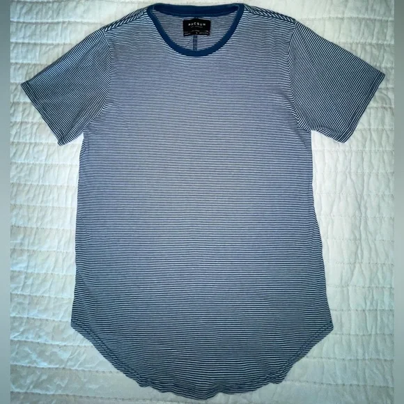 BUNDLE 6 Basic Striped Tees (S/M) Pacsun/On the Byas - Picture 2 of 13